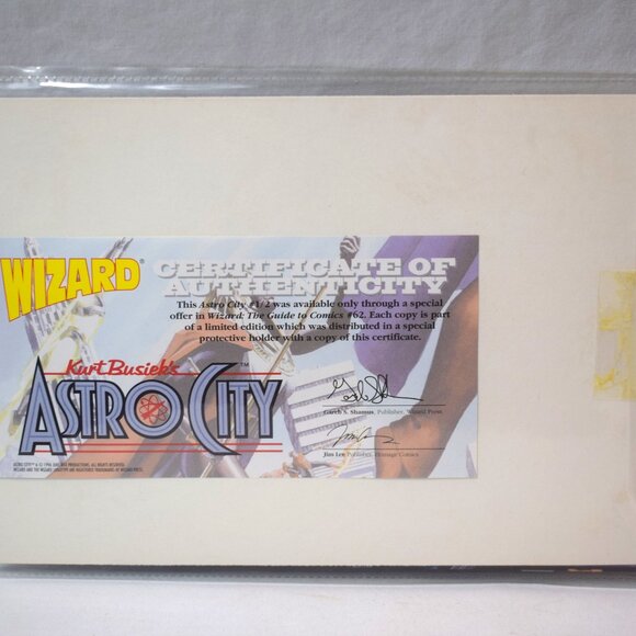 1996 Special Offer Astro City #1/2 Comic Book By Kurt Busiek with Certificate - Picture 2 of 3